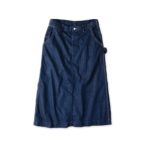 Mon-petit Denim Painter Skirt Indigo Nou