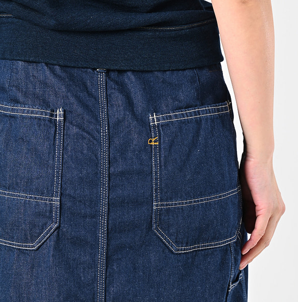 Mon-petit Denim Painter Skirt Detail