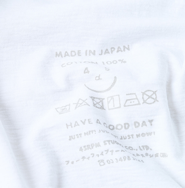 Tenjiku 908 Ocean T-shirt Detail