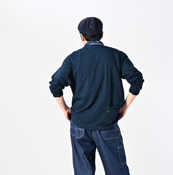 Indigo Tenjiku 908 Ocean T-shirt Nou Male Model
