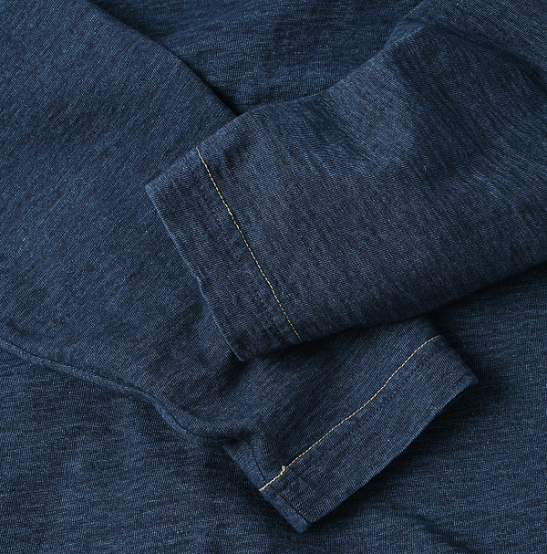 Indigo Tenjiku 908 Ocean T-shirt Nou Detail