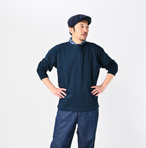 Indigo Tenjiku 908 Ocean T-shirt Nou Male Model