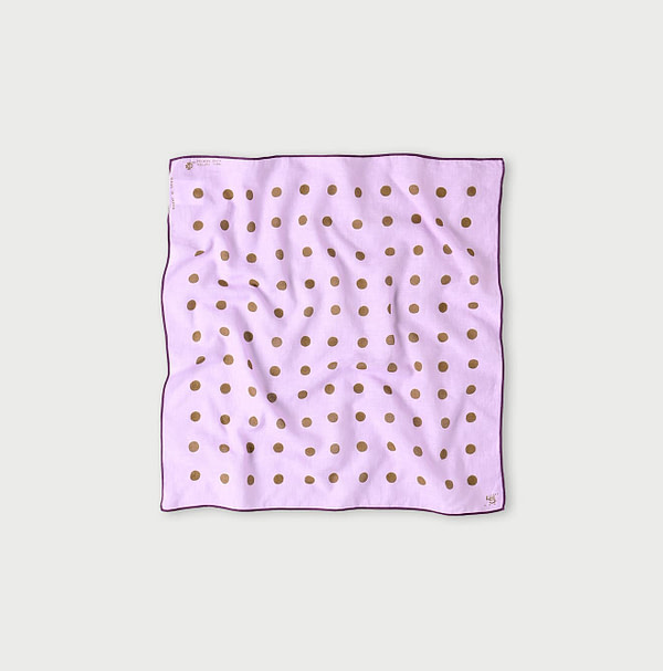 Gauze Marukoro Bandana Purple