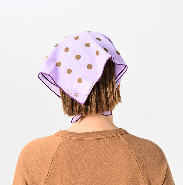 Gauze Marukoro Bandana Female Model