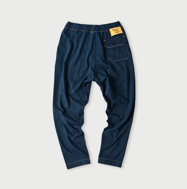 Indigo Dekoboko Tenjiku 908 Sweat Pants Back