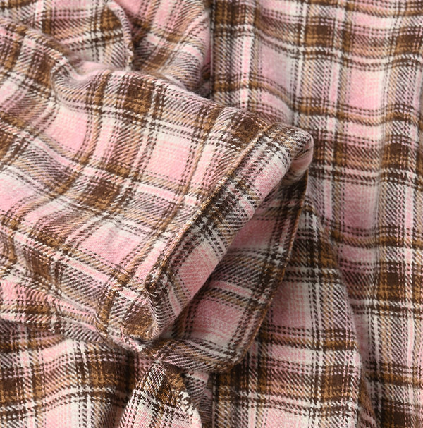 ONEONE Iroiro Indian Flannel Frill Tunic Detail
