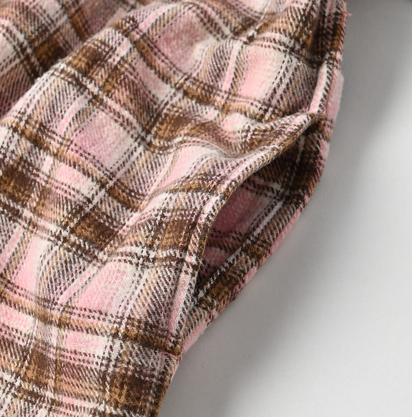 ONEONE Iroiro Indian Flannel Frill Tunic Detail