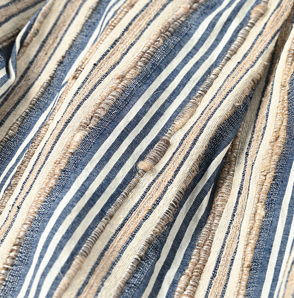 Indian Silk Tanba Cloth Tuck Blouse Detail