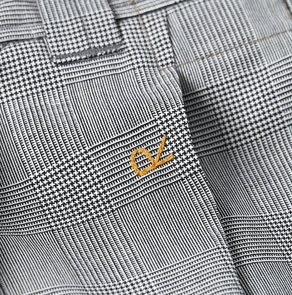 Summer Wool Culotte Skirt Detail