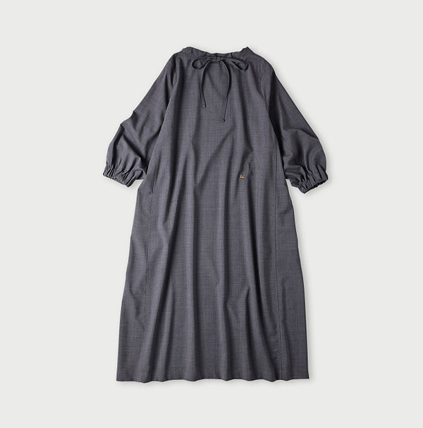 Summer Wool Dress Back