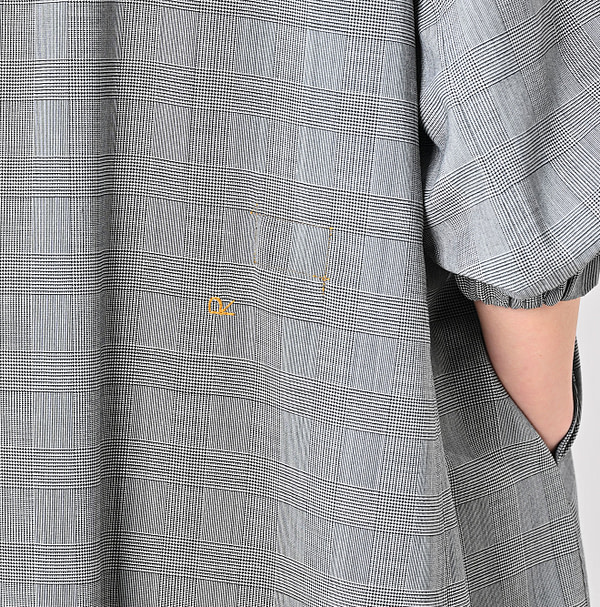 Summer Wool Dress Detail
