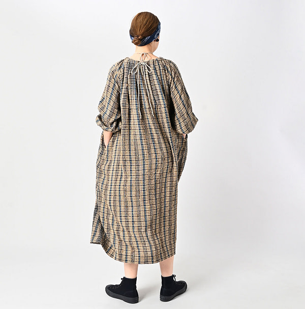 Indian Silk Tanba Cloth One-piece Female Model