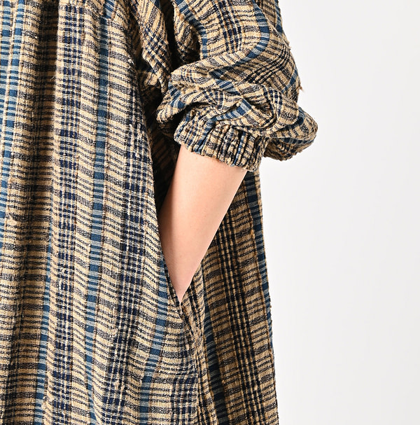 Indian Silk Tanba Cloth One-piece Detail