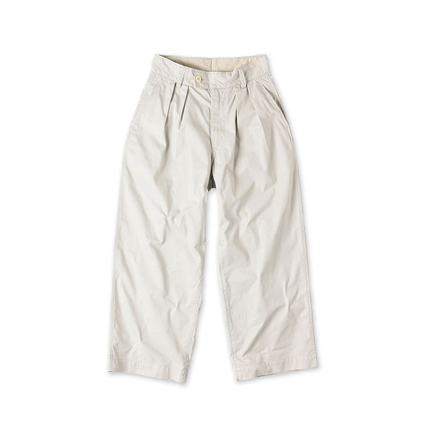 Thin Gabardine Charlotte Baggy Antique White