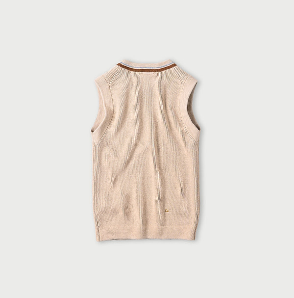Tilden Knitsew Vest Back