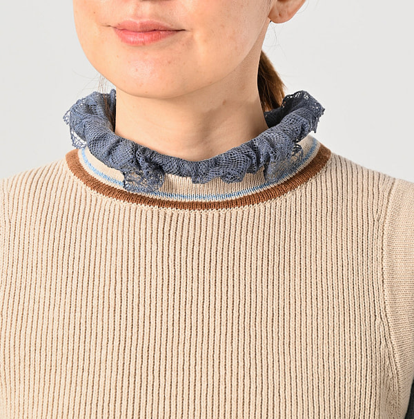 Tilden Knitsew Vest Detail