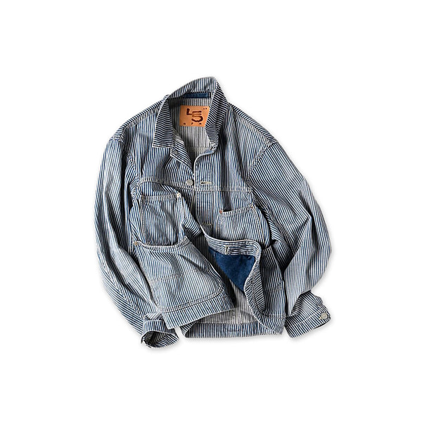 Rye Mugi Denim G All Distressed Hickory Zyu