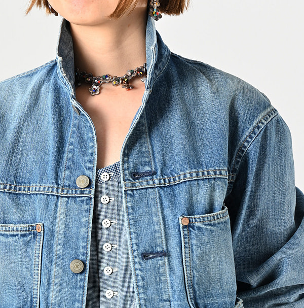 Rye Mugi Denim G All Distressed Detail