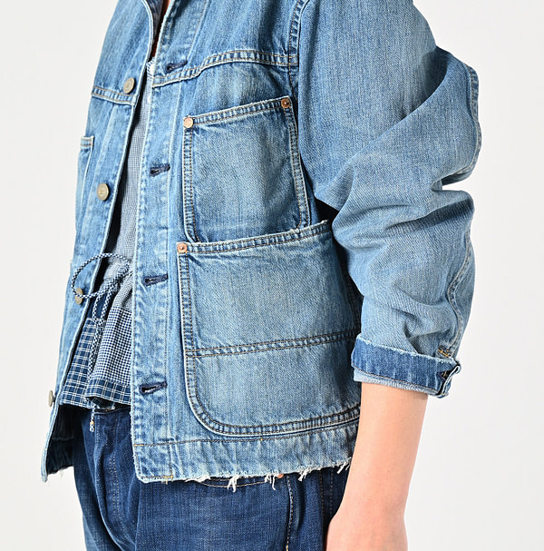 Rye Mugi Denim G All Distressed Detail