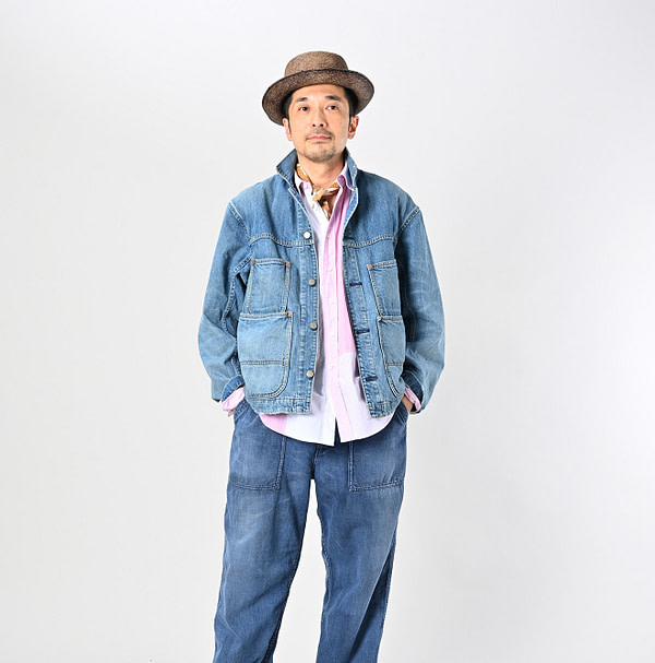 Rye Mugi Denim G All Distressed Male Model