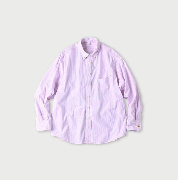 Compact Damp 908 Ocean Button Down Shirt Pink Gingham Check