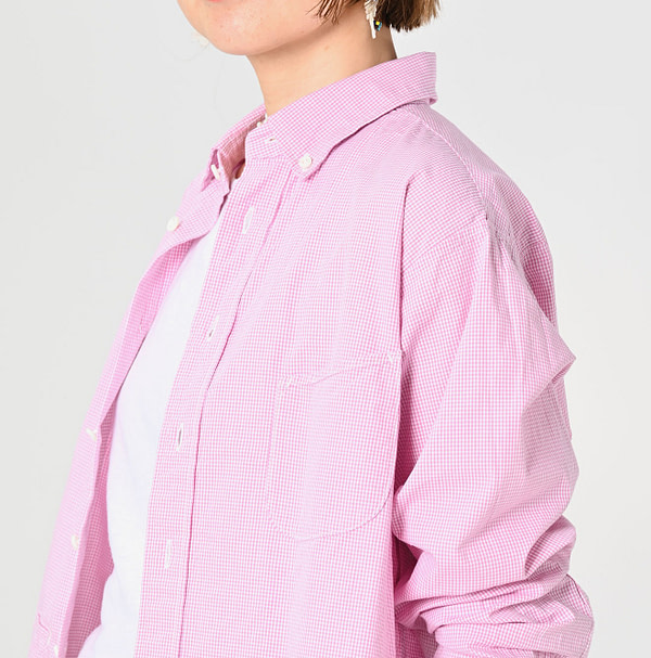 Compact Damp 908 Ocean Button Down Shirt Detail