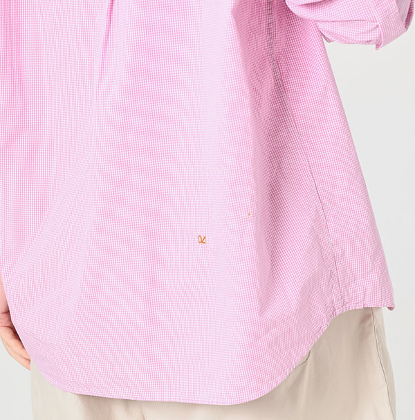 Compact Damp 908 Ocean Button Down Shirt Detail