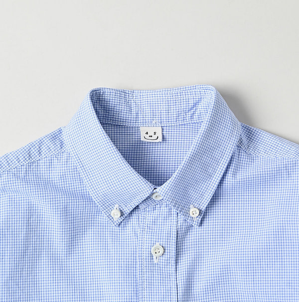 Compact Damp 908 Ocean Button Down Shirt Detail