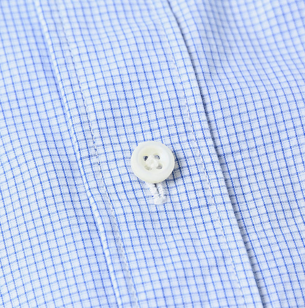 Compact Damp 908 Ocean Button Down Shirt Detail