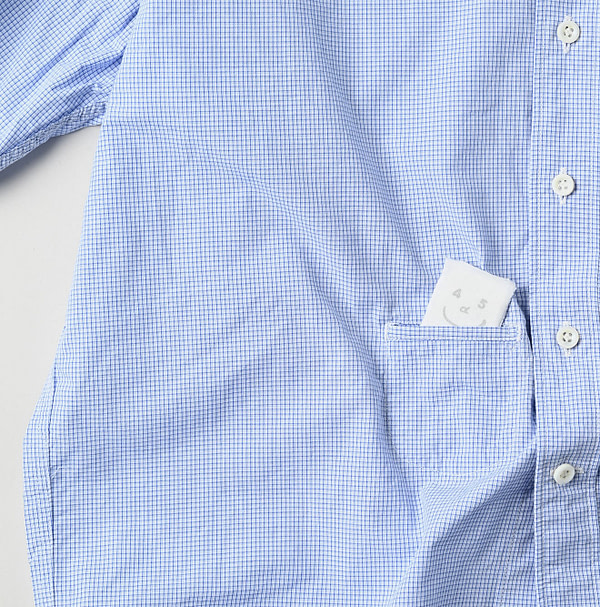 Compact Damp 908 Ocean Button Down Shirt Detail