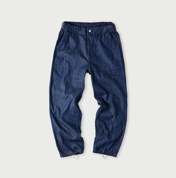Mon-petit Denim 908 Baker Pants Nou Indigo