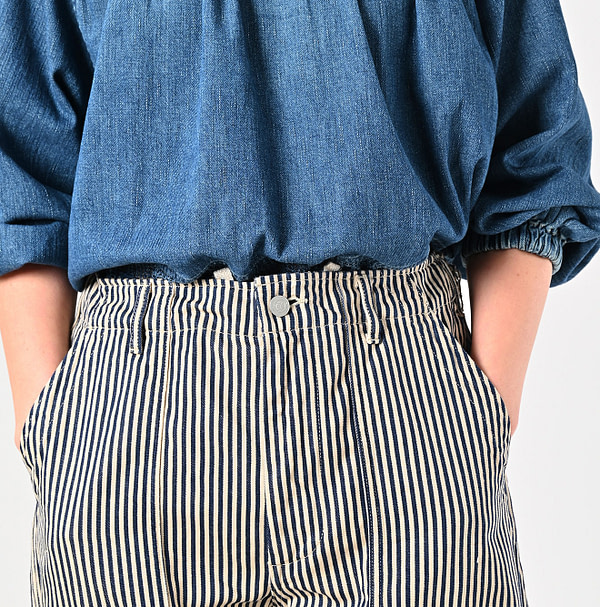 Mon-petit Denim 908 Baker Pants Nou Detail
