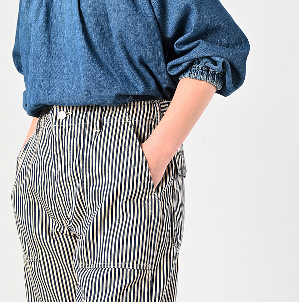 Mon-petit Denim 908 Baker Pants Nou Detail