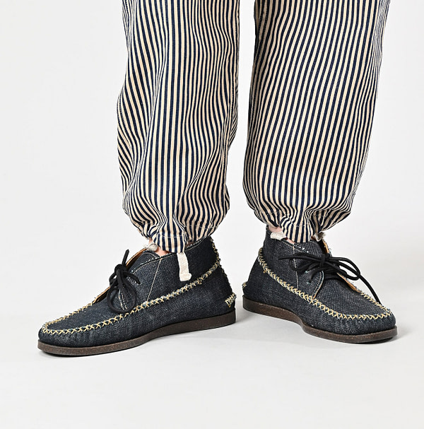 Mon-petit Denim 908 Baker Pants Nou Detail
