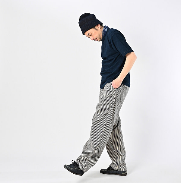 Mon-petit Denim 908 Baker Pants Nou Male Model