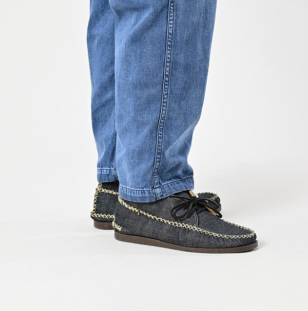 Mon-petit Denim 908 Baker Pants Tan Detail