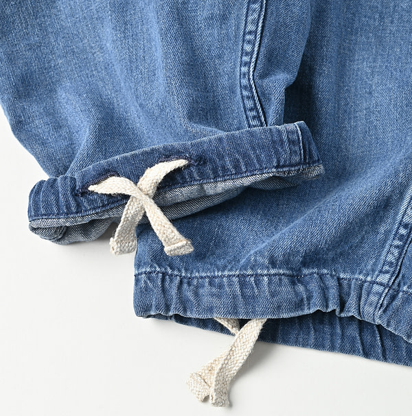 Mon-petit Denim 908 Baker Pants Tan Detail