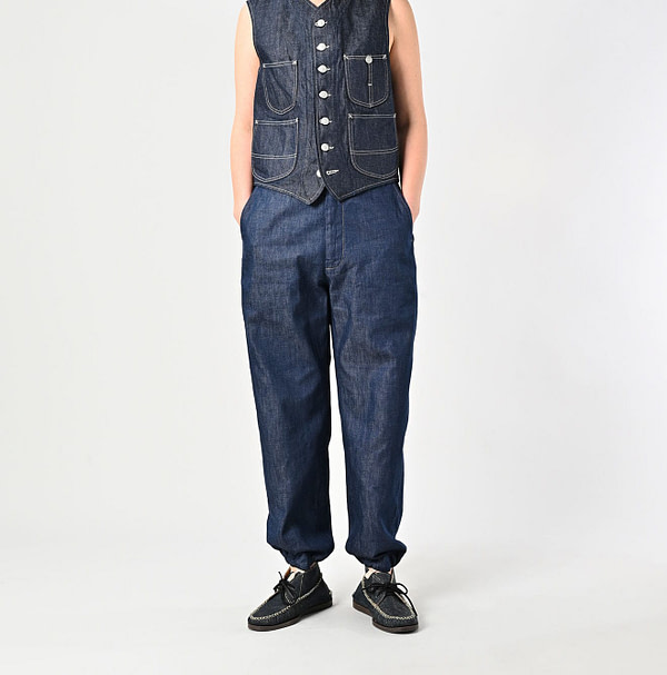 Mon-petit Denim 908 Neem Pants Nou Female Model