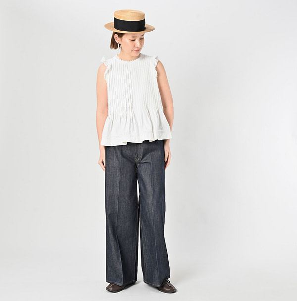 Rye Mugi Denim Bachihime Itchora Female Model