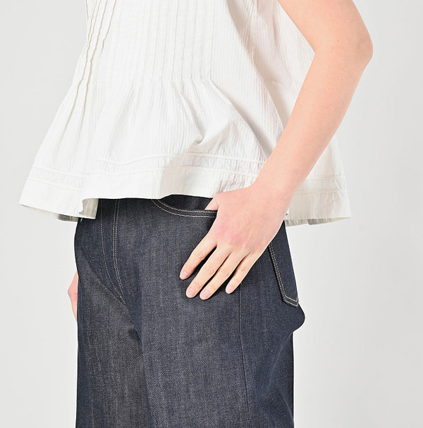 Rye Mugi Denim Bachihime Itchora Detail