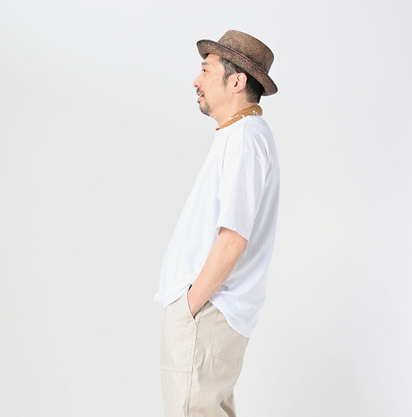 Tenjiku 908 Ocean T-shirt Male Model