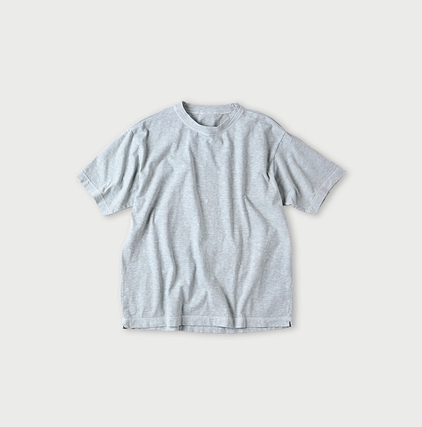 Plant Dyed Tenjiku 908 Ocean T-shirt Violet