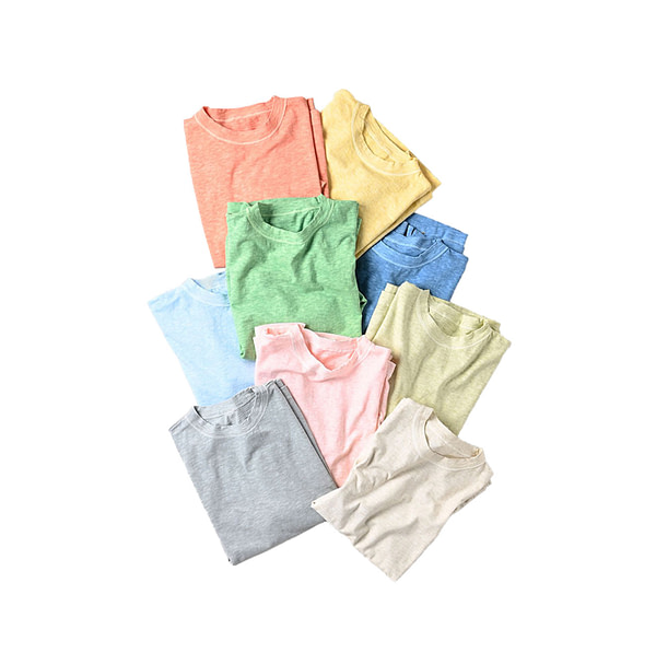Plant Dyed Tenjiku 908 Ocean T-shirt