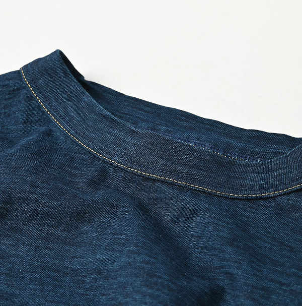Indigo Tenjiku 908 45 Star T-shirt Nou Detail