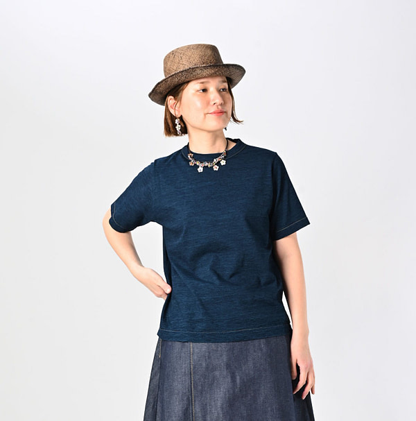 Indigo Tenjiku 908 45 Star T-shirt Nou Female Model