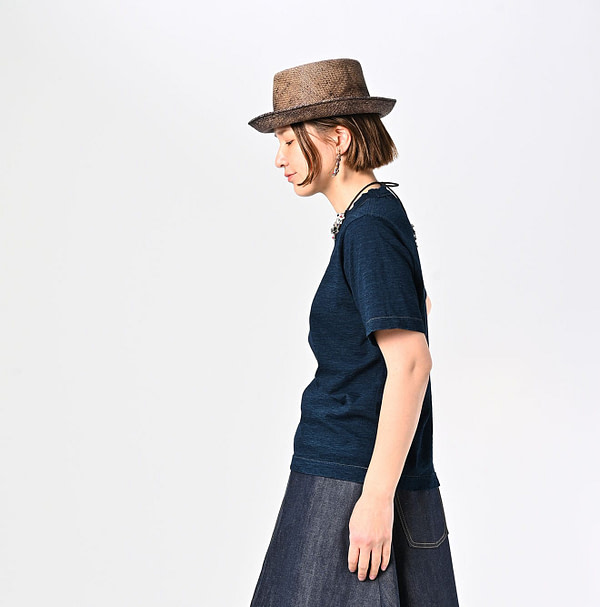 Indigo Tenjiku 908 45 Star T-shirt Nou Female Model