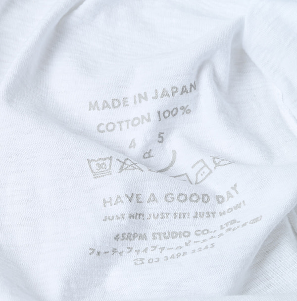 Tenjiku Big Slit T-shirt Detail