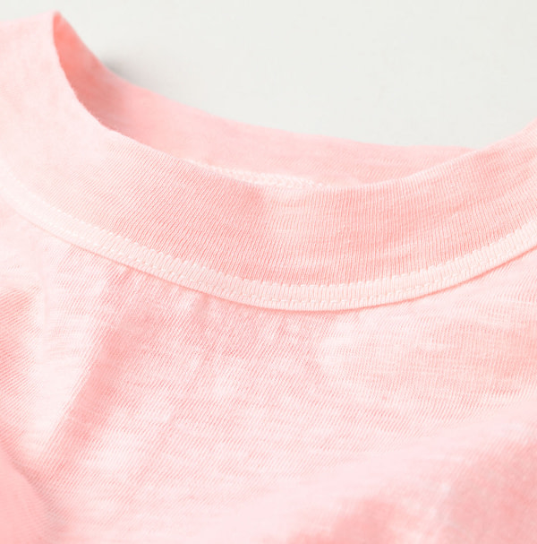 Plant Dyed Tenjiku Square T-shirt Detail