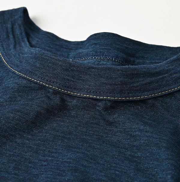 Indigo Tenjiku Square T-shirt Nou Detail