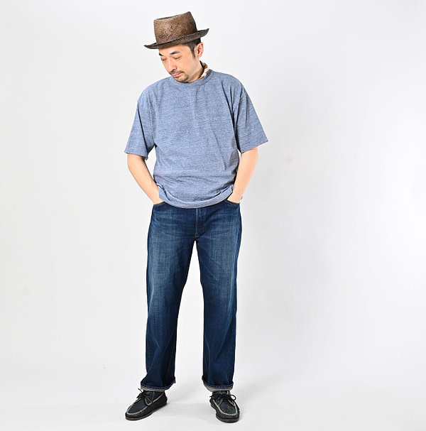 Top Tenjiku Big Slit T-shirt Male Model